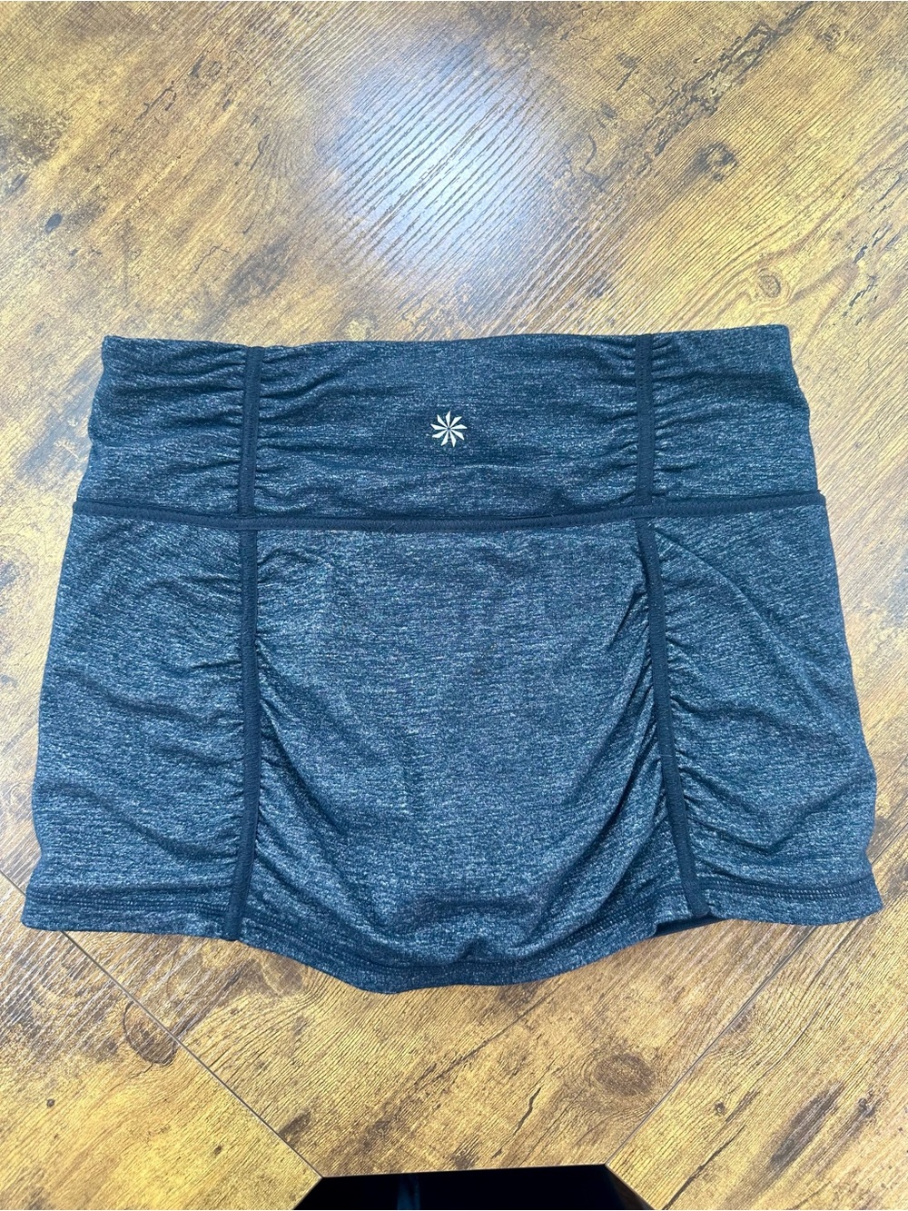 Athleta Hatha Yoga Skort, Dark Heather Gray, Small - Picture 7 of 16